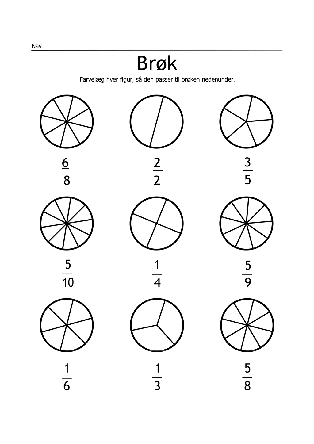 Brøker – Hæfte – 3.–4. klassetrin