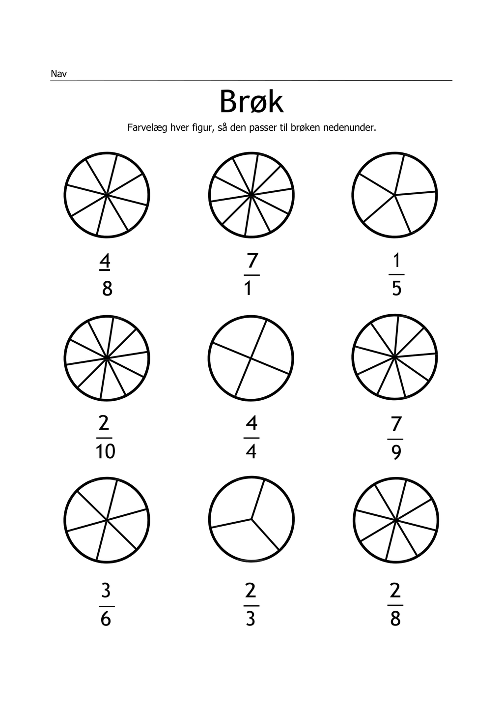 Brøker – Hæfte – 3.–4. klassetrin