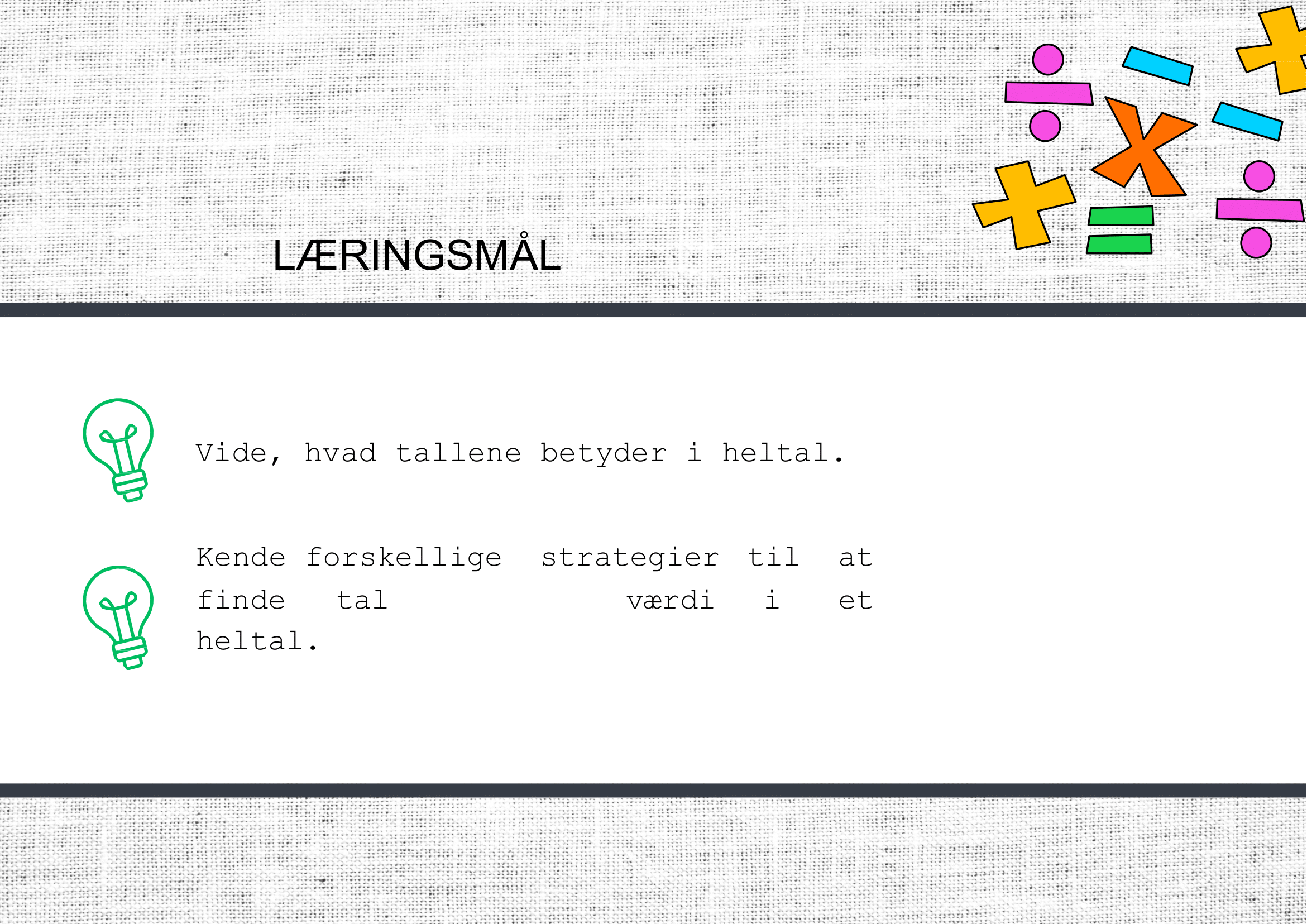 Pladsværdi – Præsentation + spørgsmål