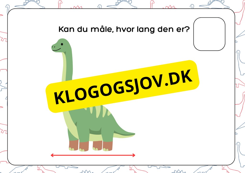 Måling af dinosaurers længde