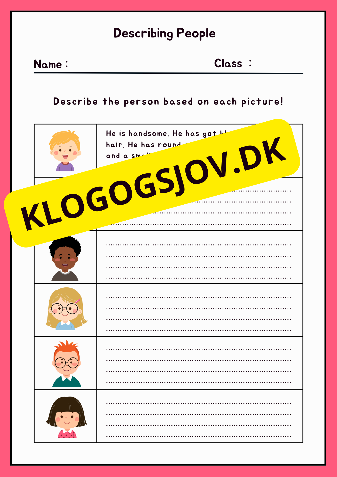 Describing People and Animals