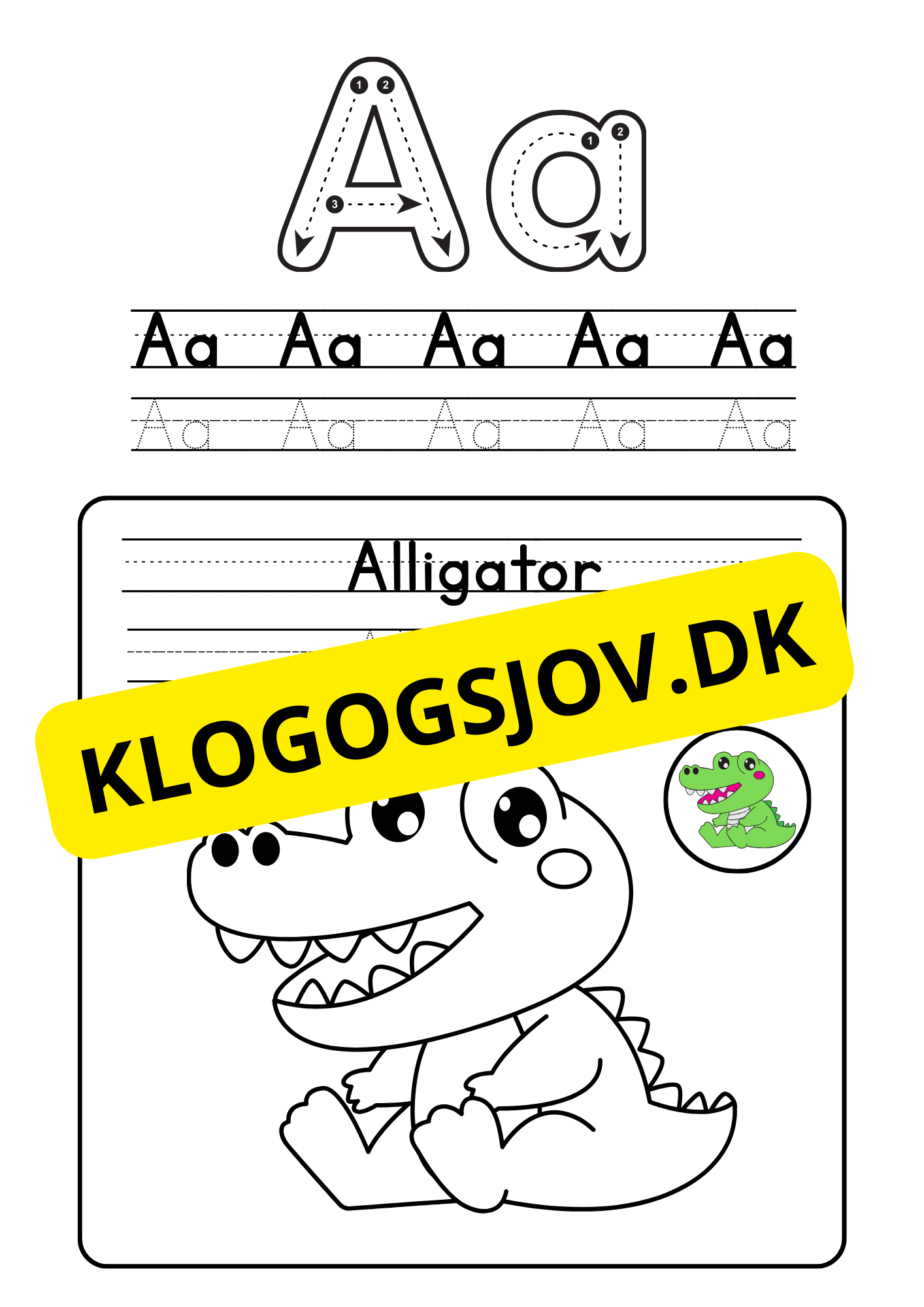 English Alphabet Coloring Booklet