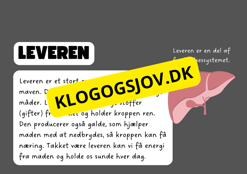 Vores fantastiske krop – Fakta og spørgsmål