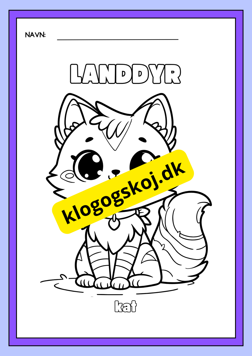 Landdyr – Malebog