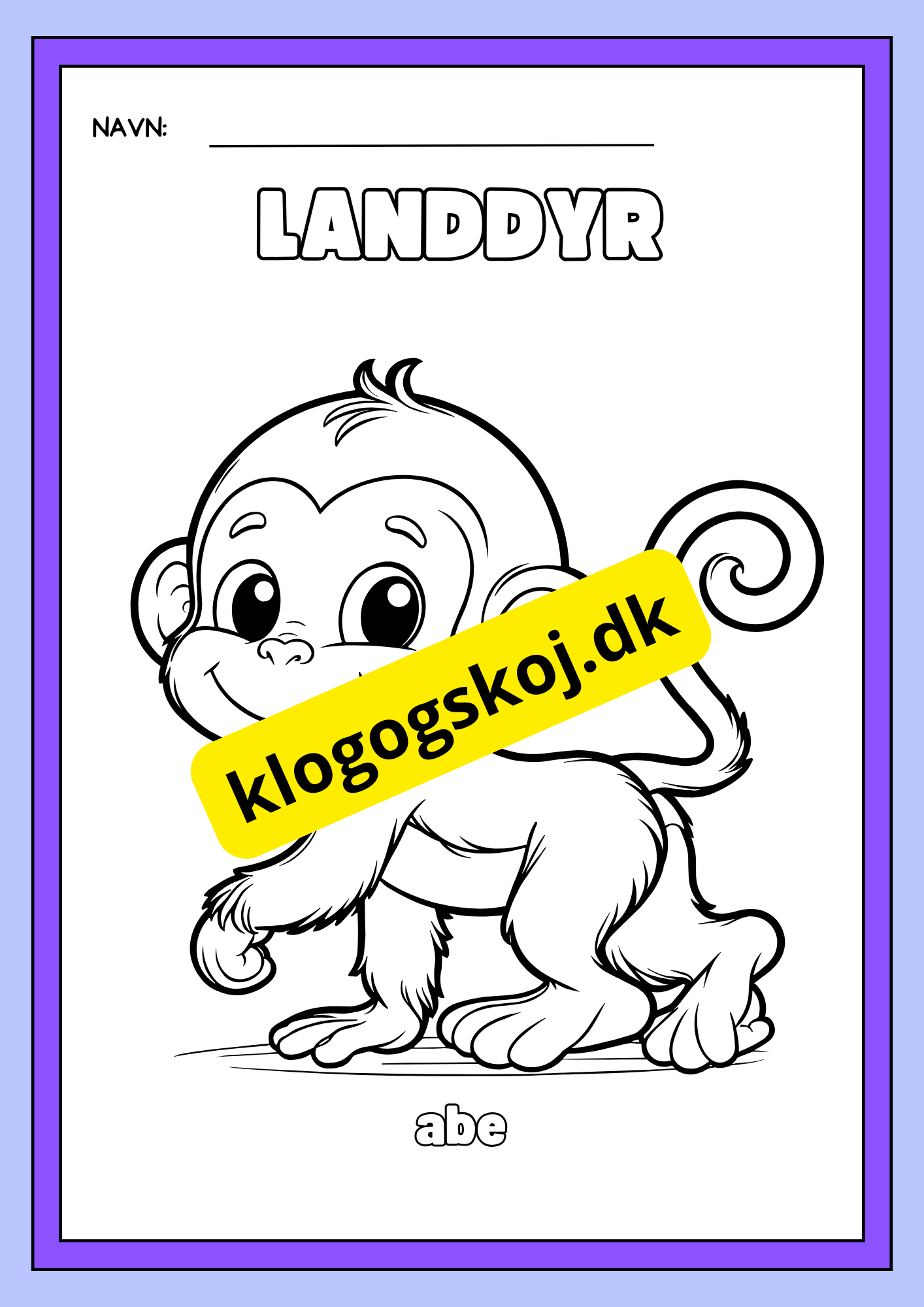 Landdyr – Malebog
