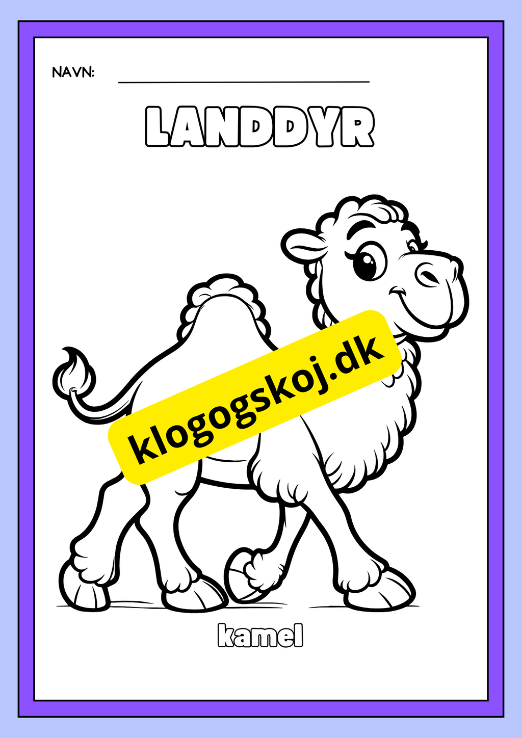 Landdyr – Malebog