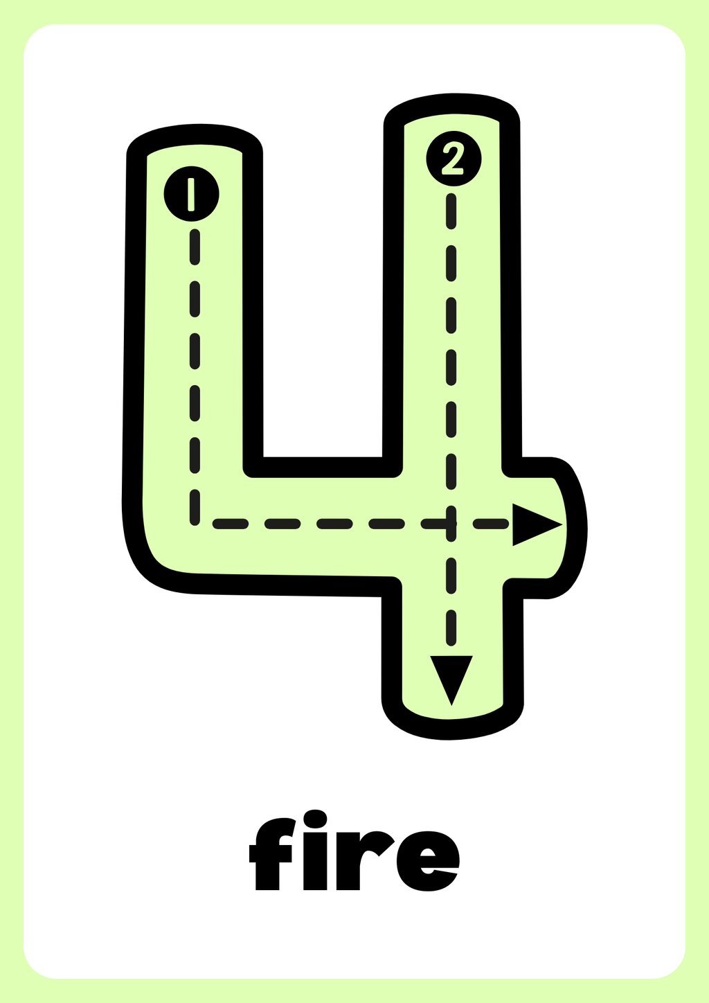 Vægnumre – Hæfte – 1–10