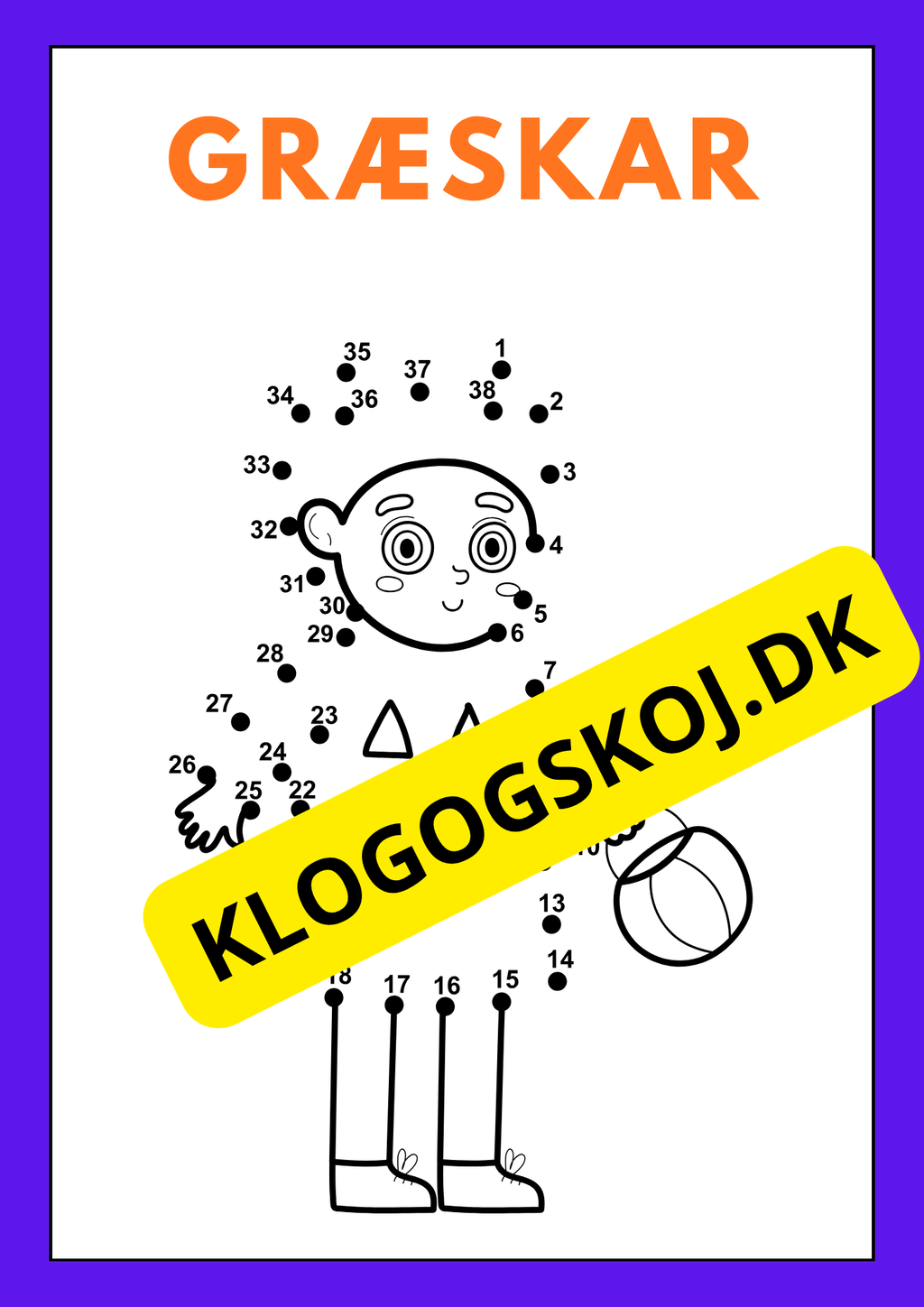 Halloween – Prik til prik