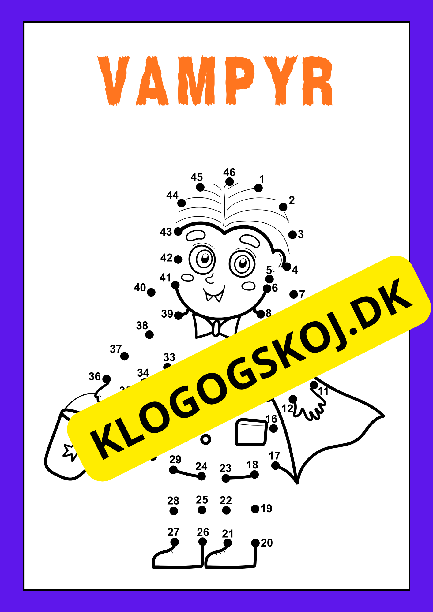 Halloween – Prik til prik