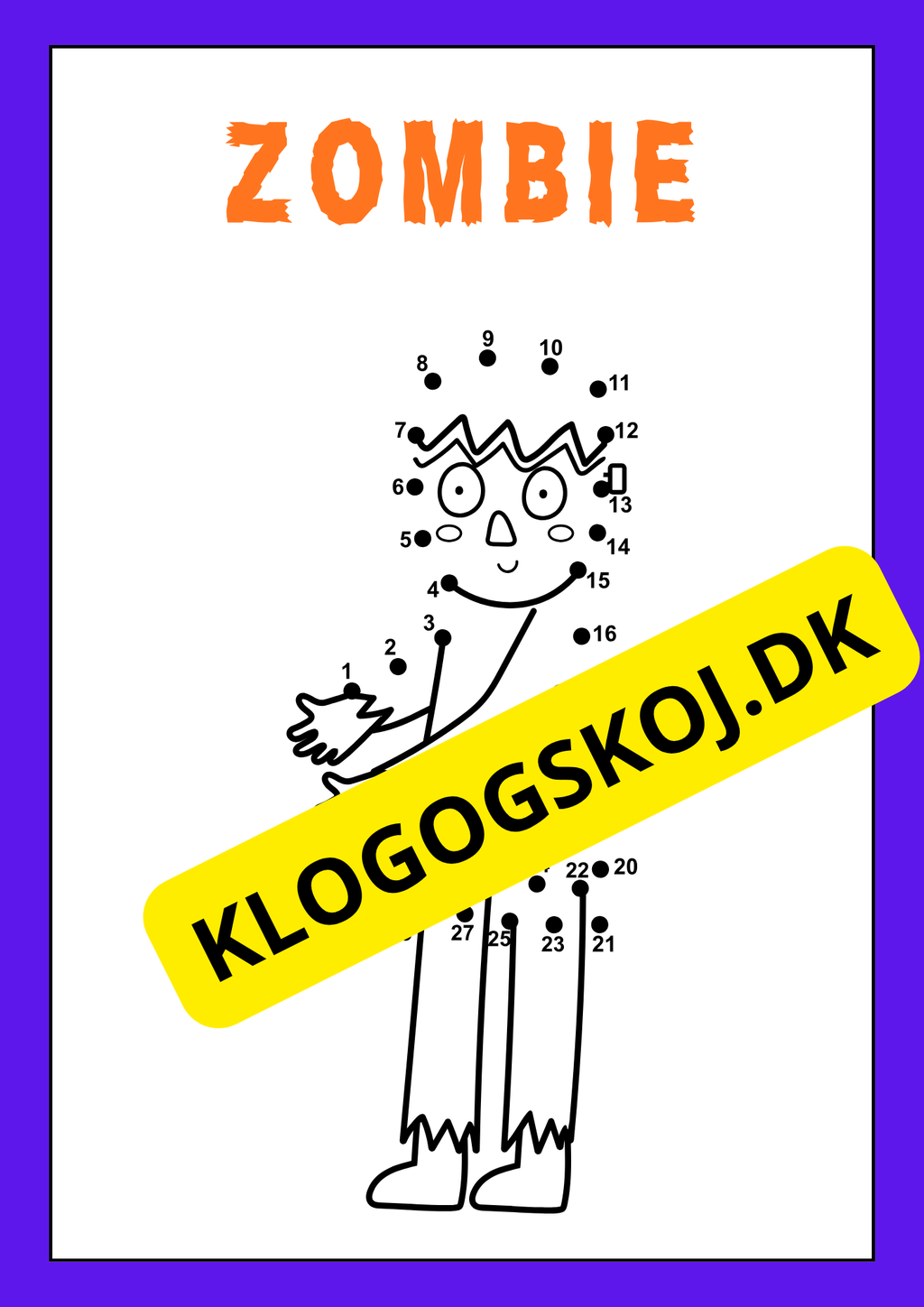 Halloween – Prik til prik