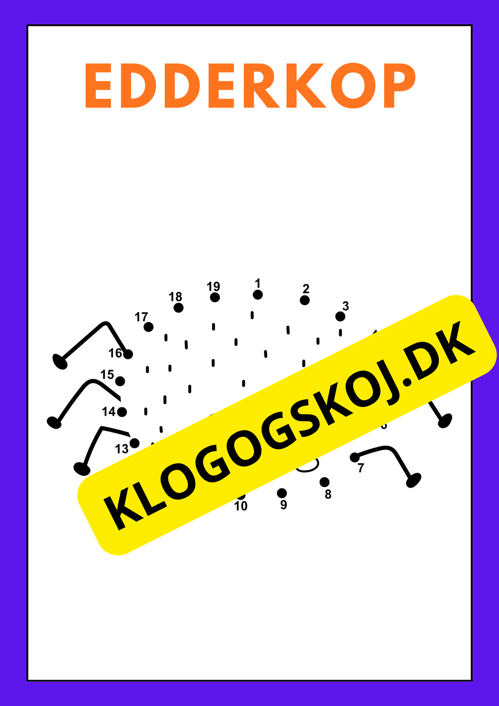 Halloween – Prik til prik