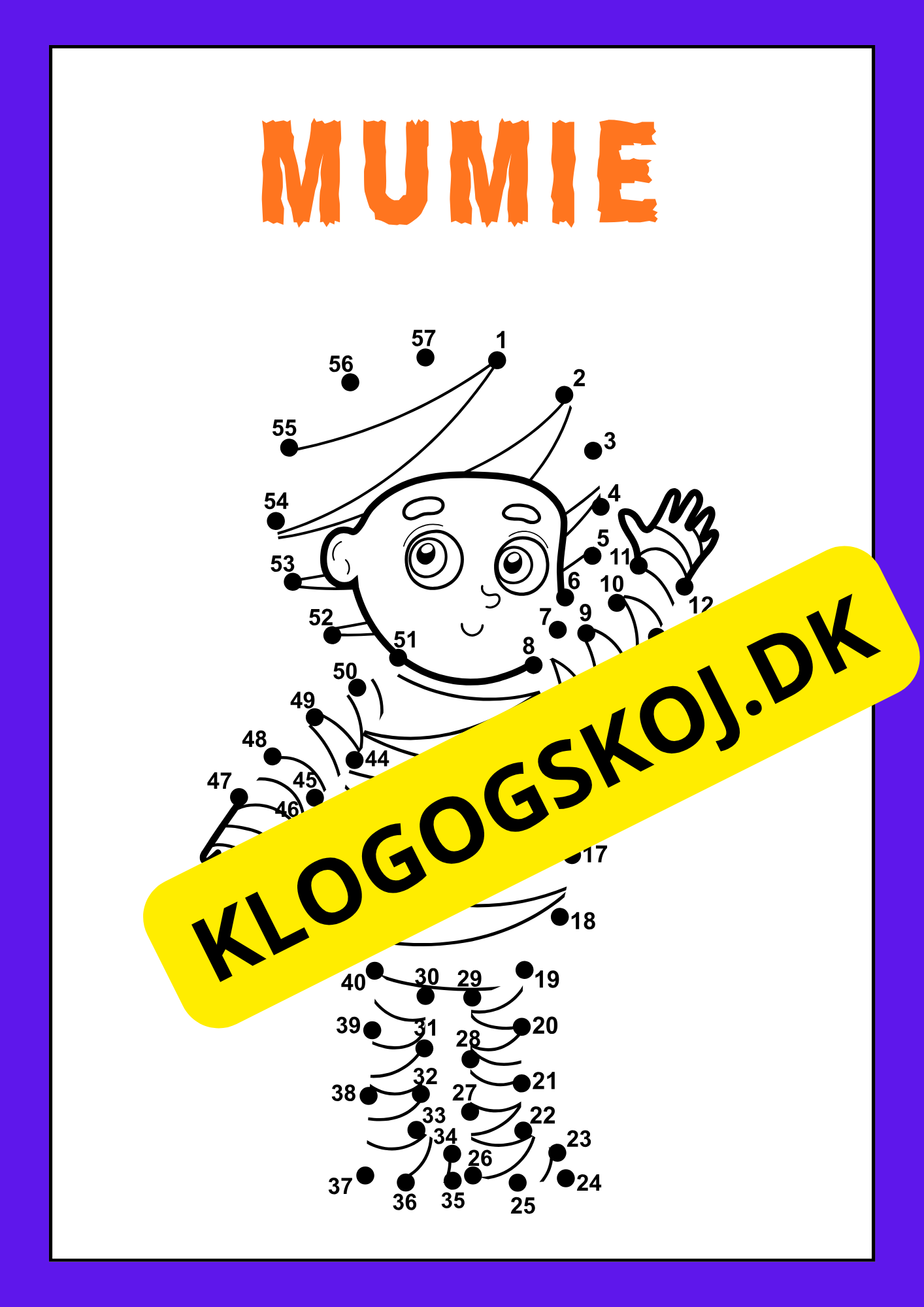 Halloween – Prik til prik