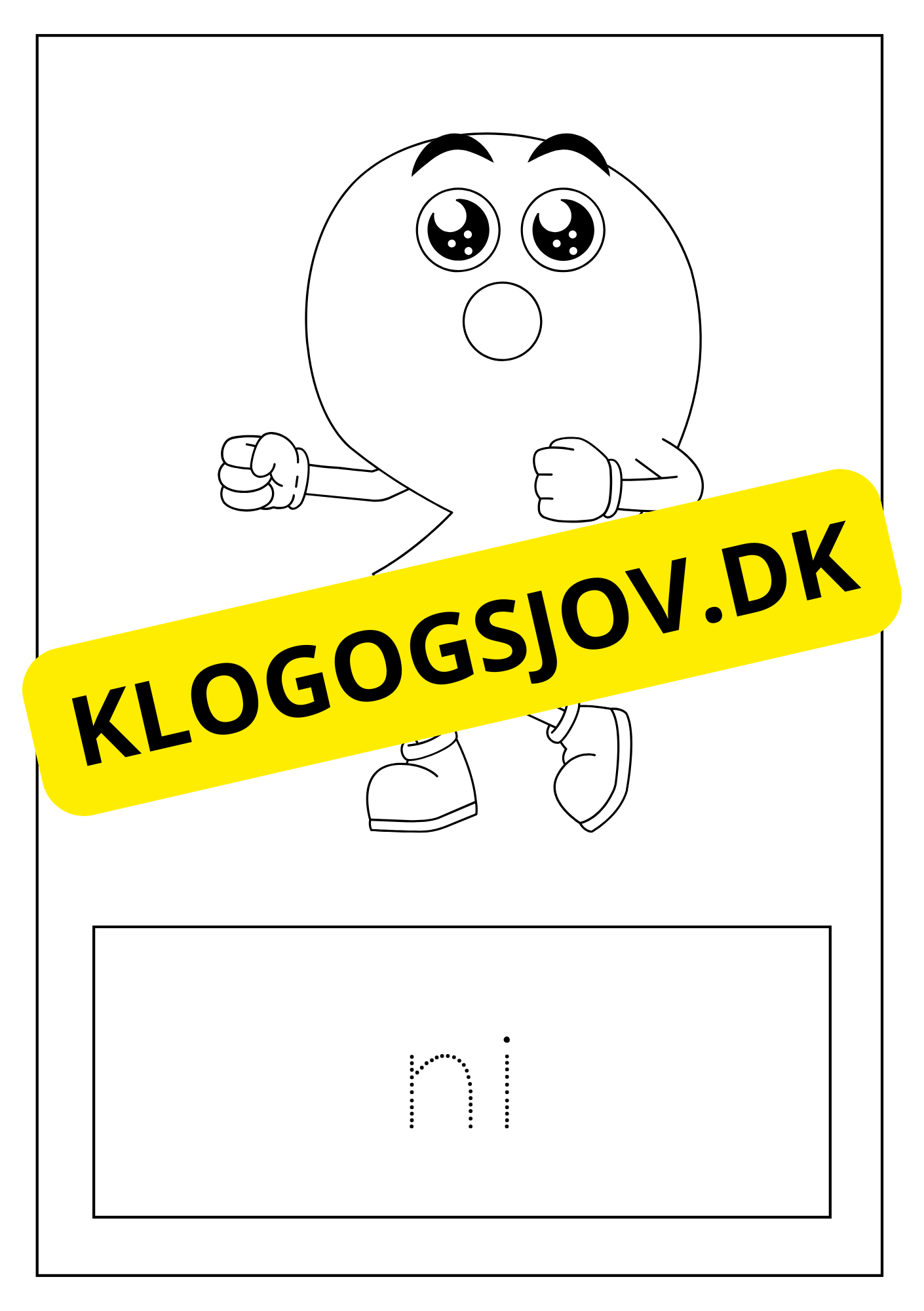 Farvelæg tallene - 0 - 9