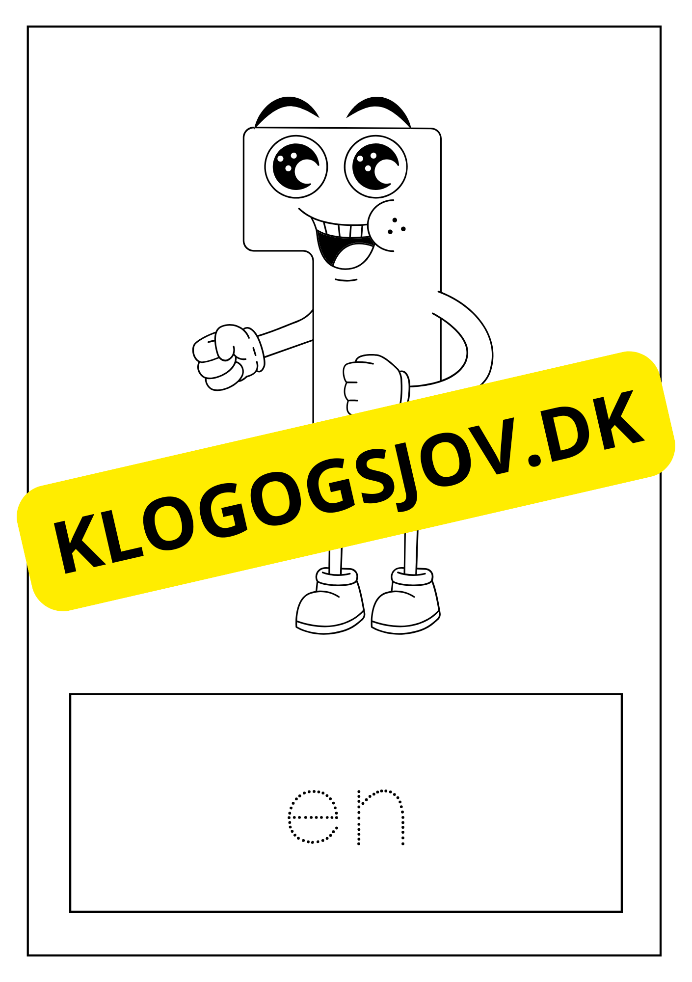 Farvelæg tallene - 0 - 9