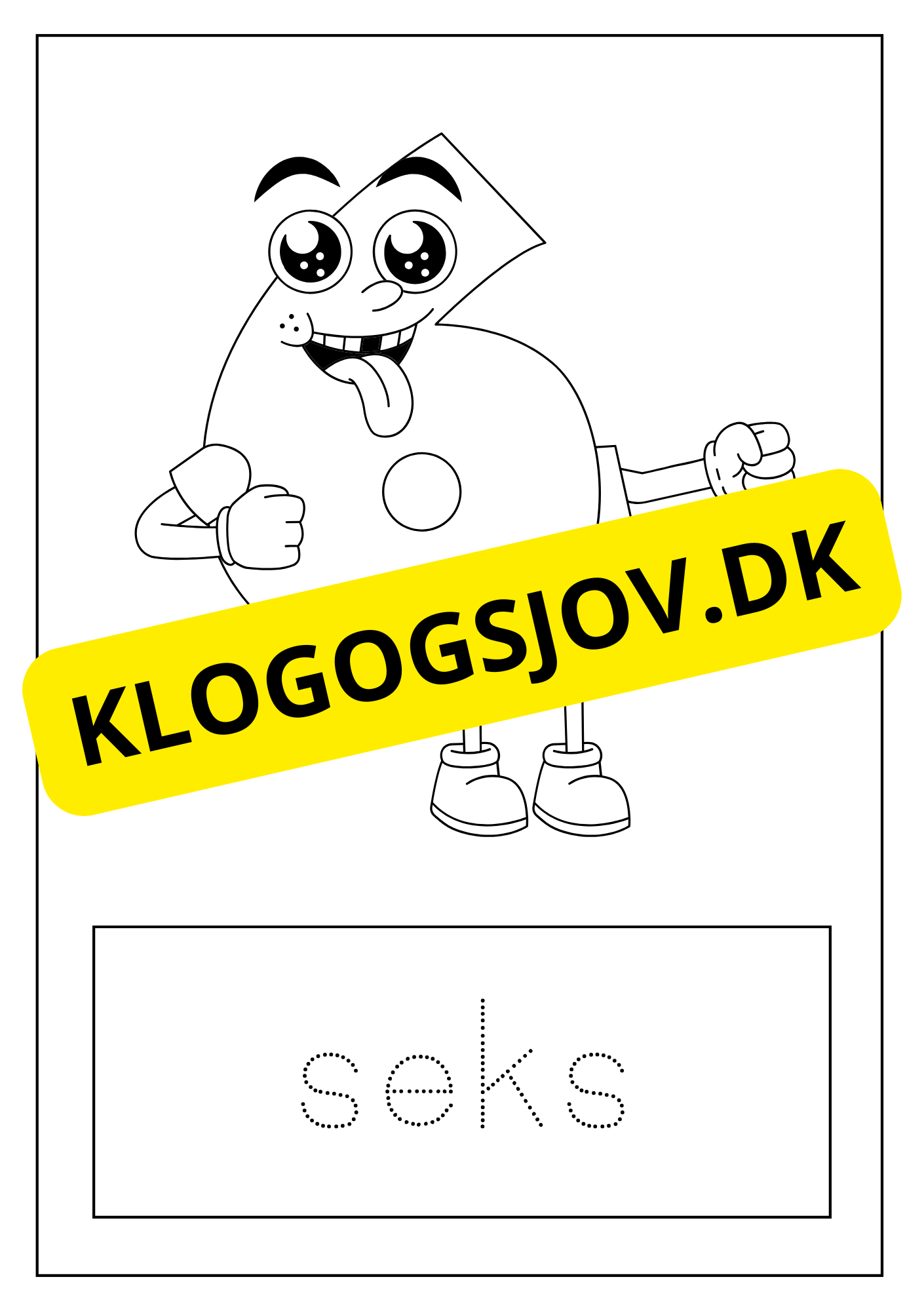 Farvelæg tallene - 0 - 9