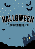 Halloween - Farvelægningshæfte