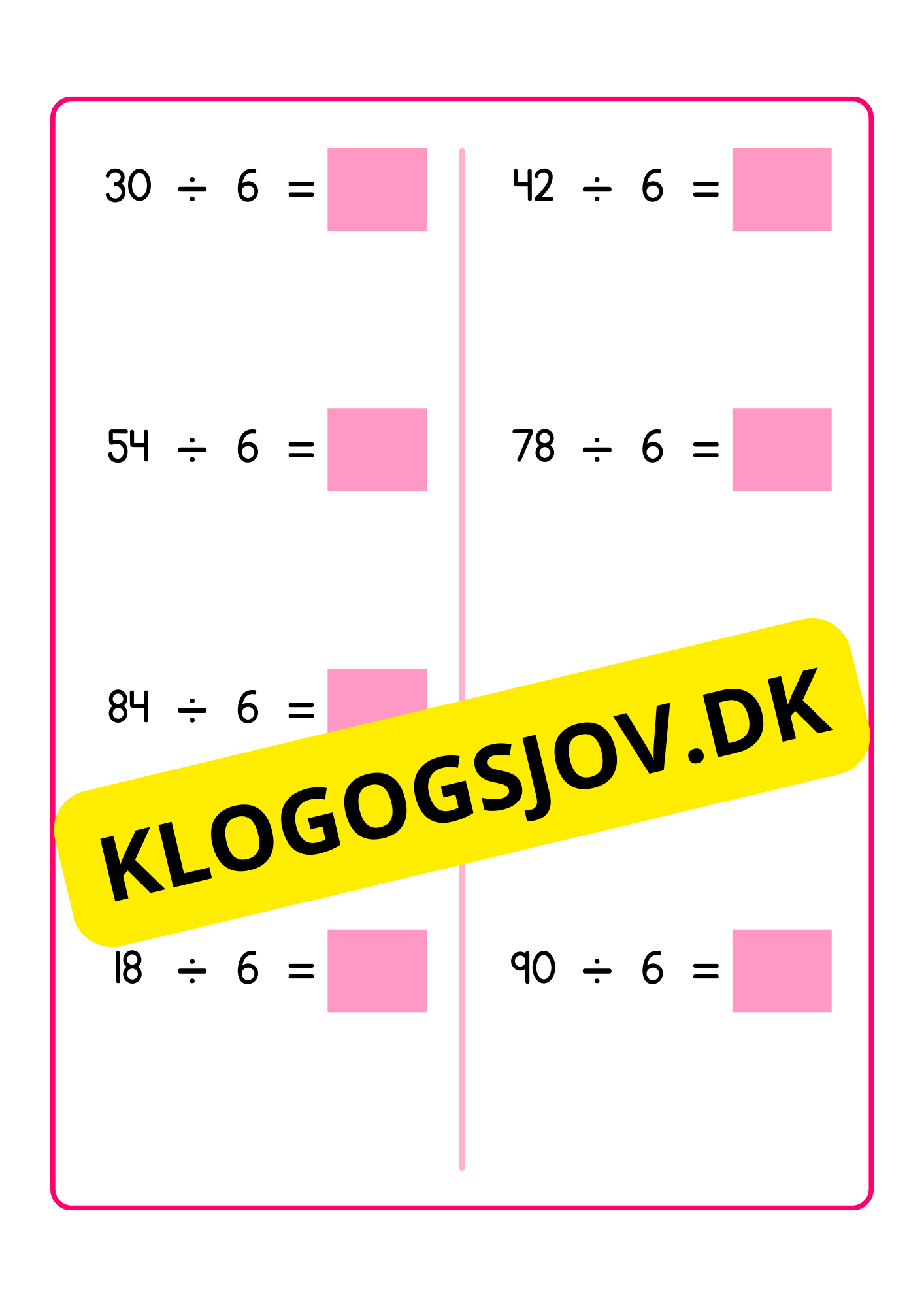 Træn division 2–9