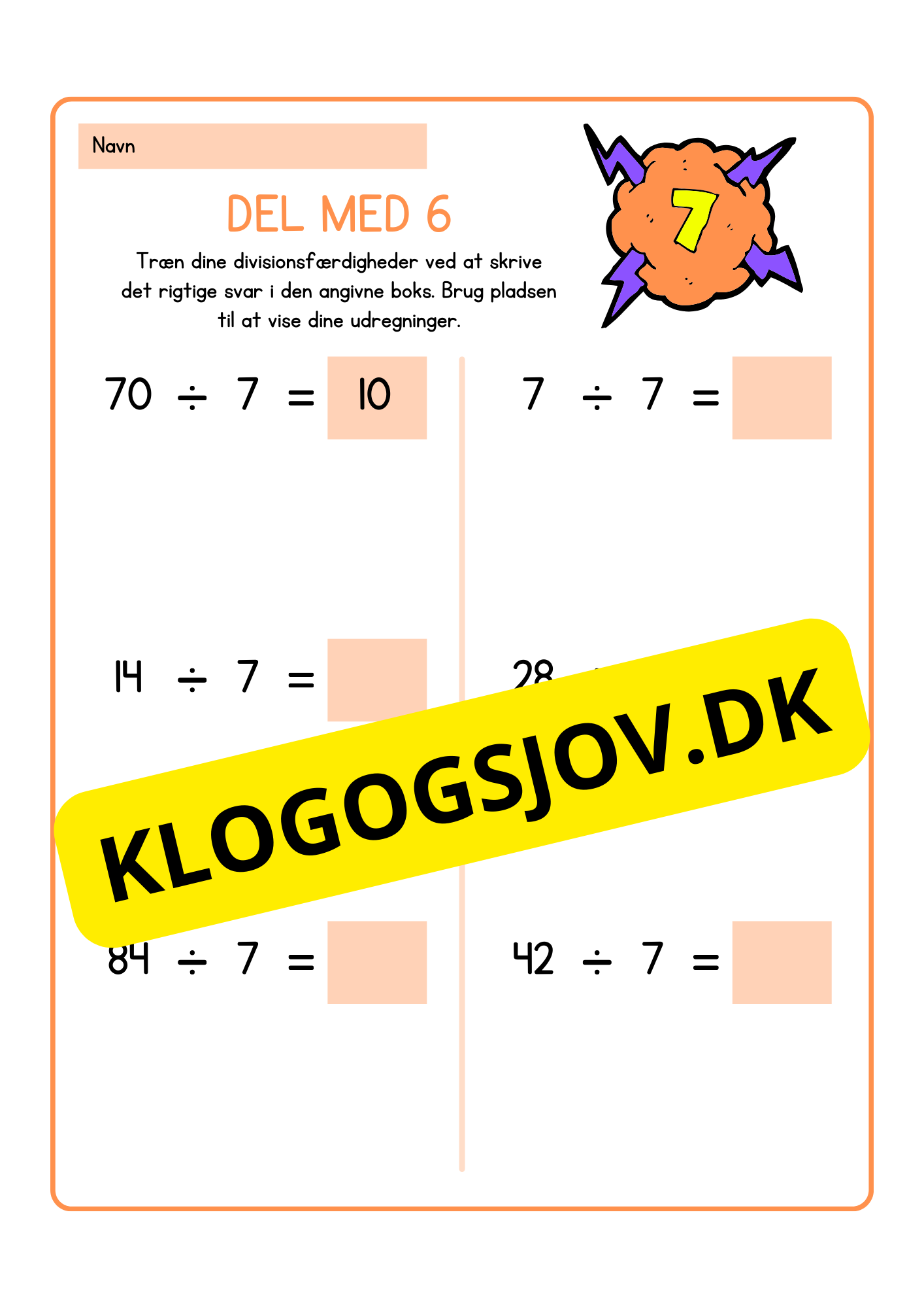 Træn division 2–9