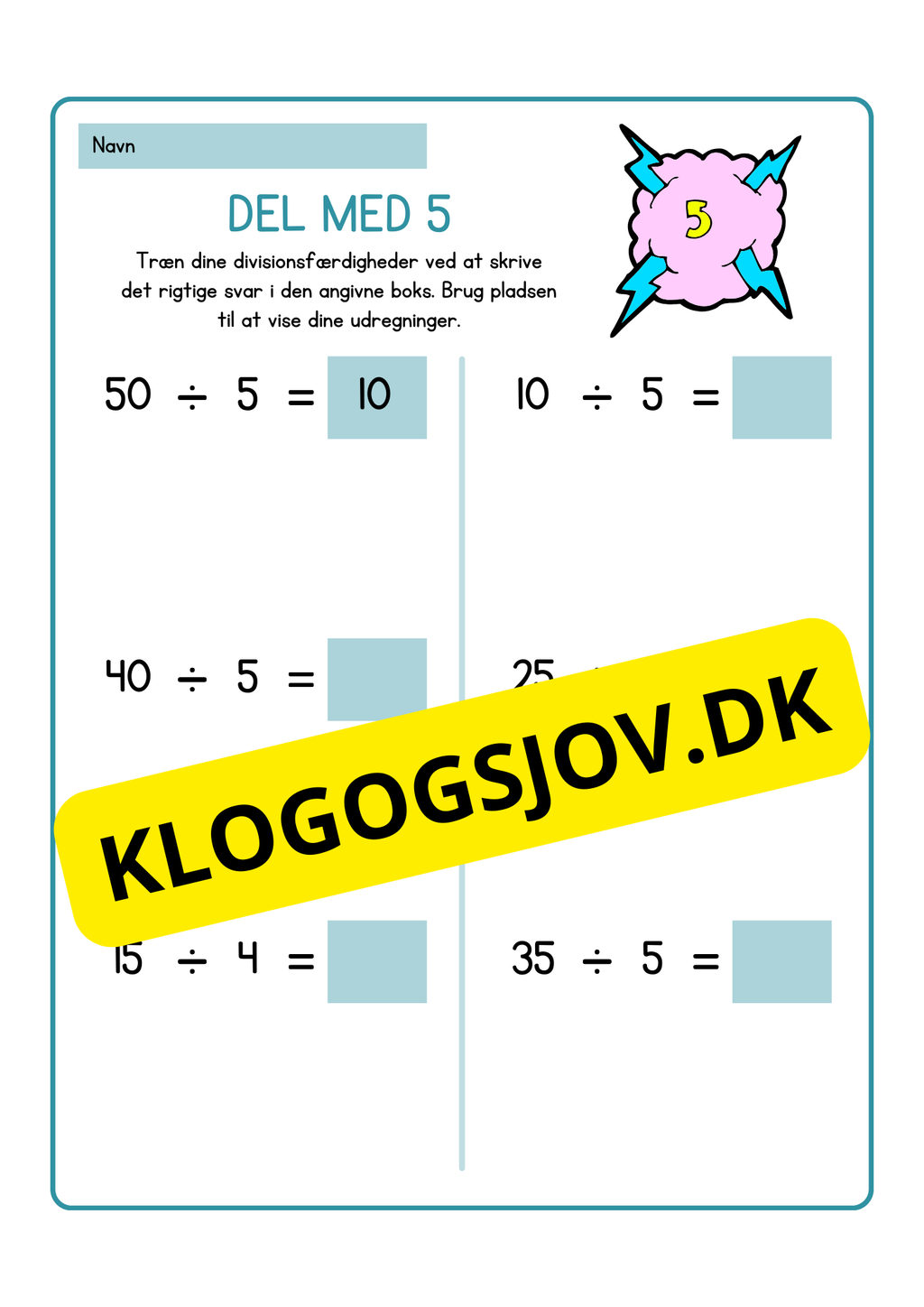 Træn division 2–9