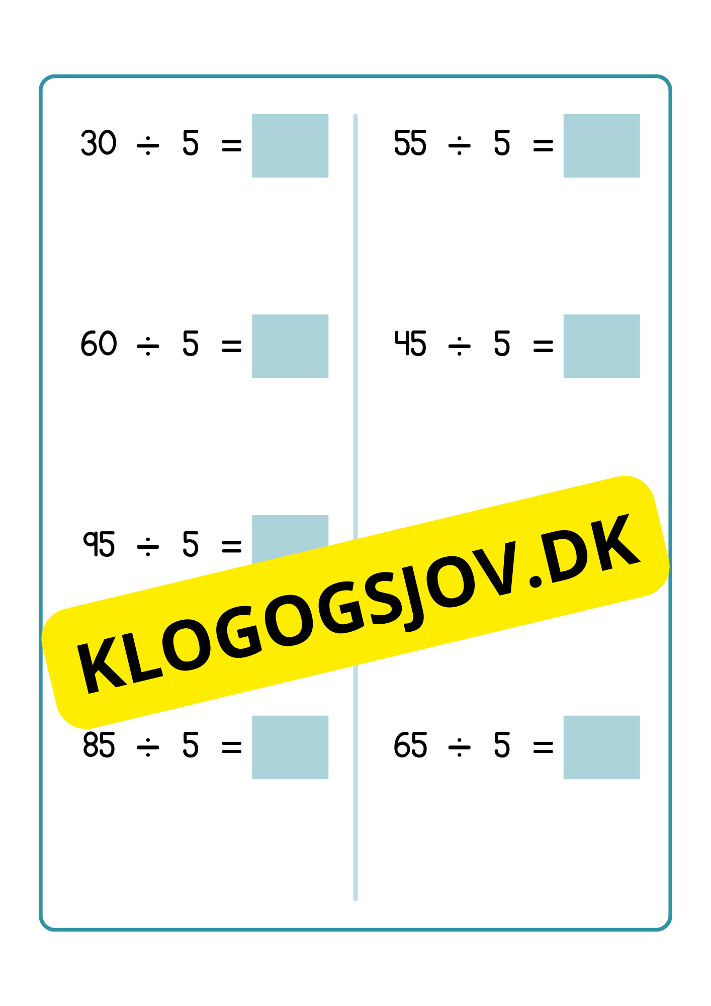 Træn division 2–9