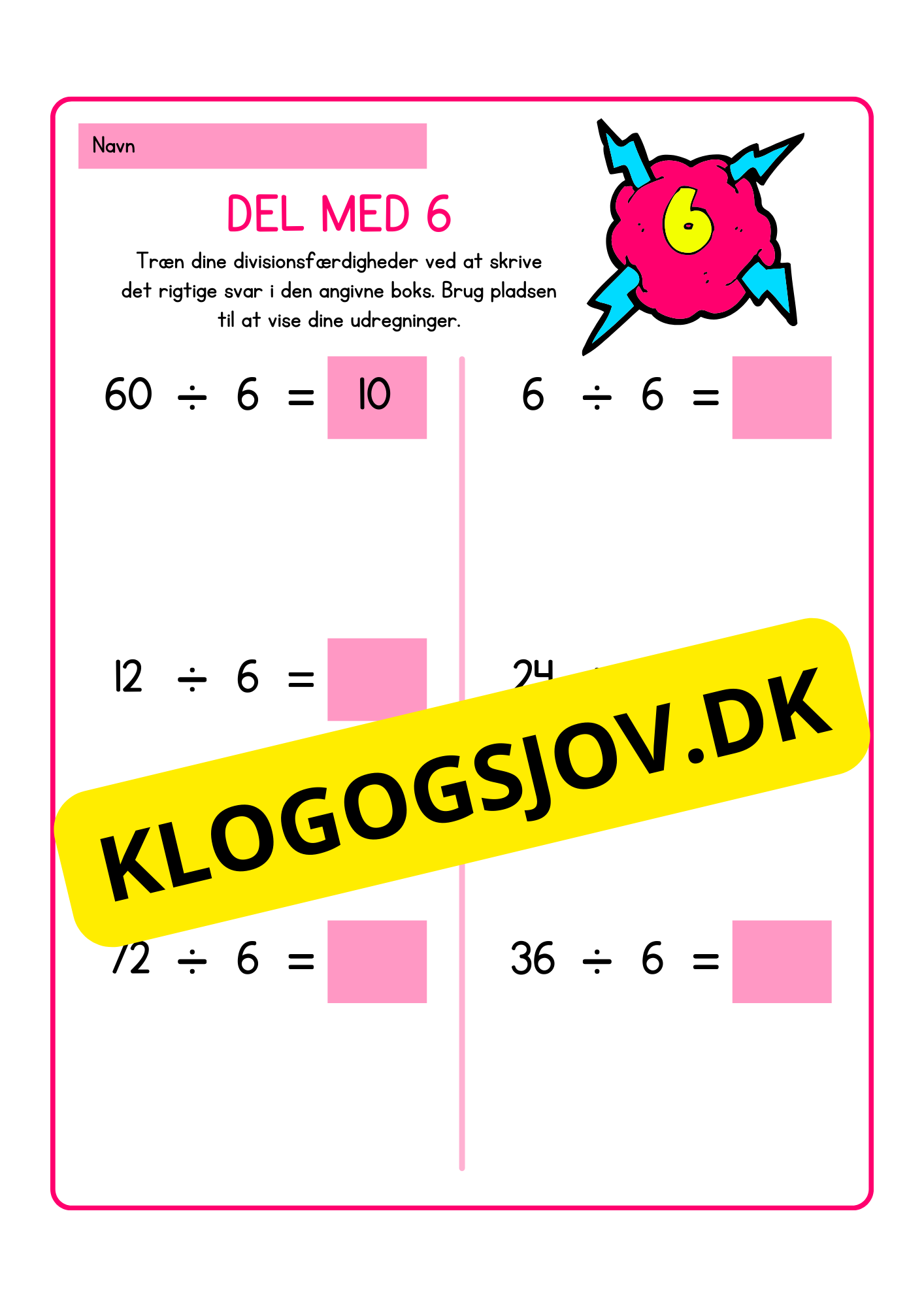 Træn division 2–9