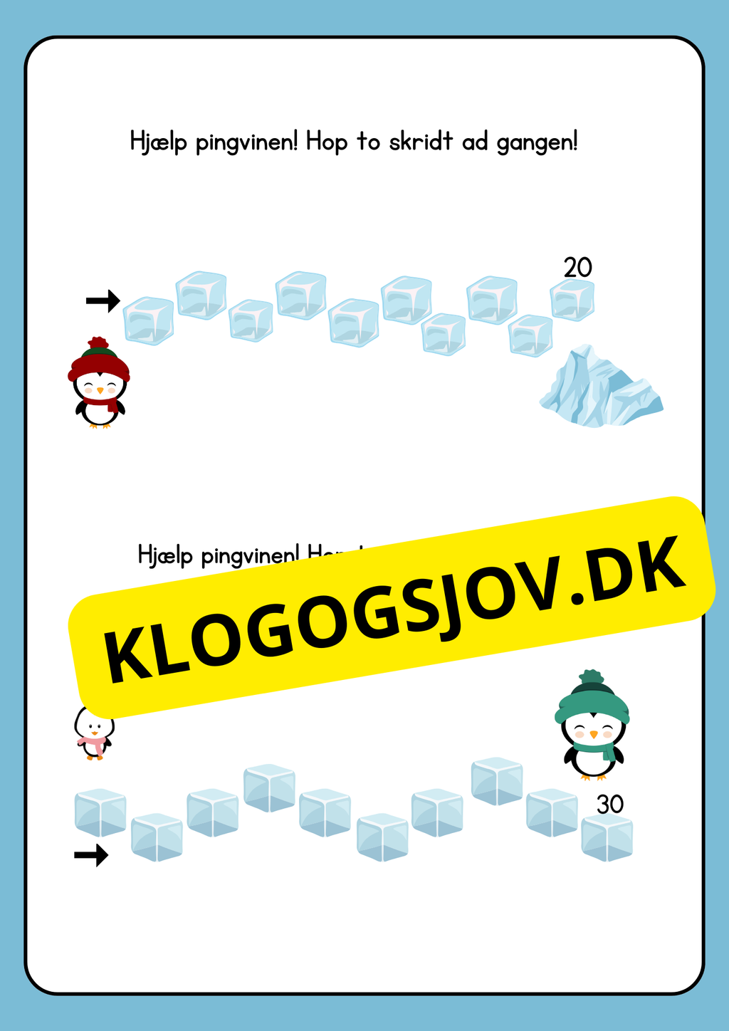 Jeg lærer at tælle