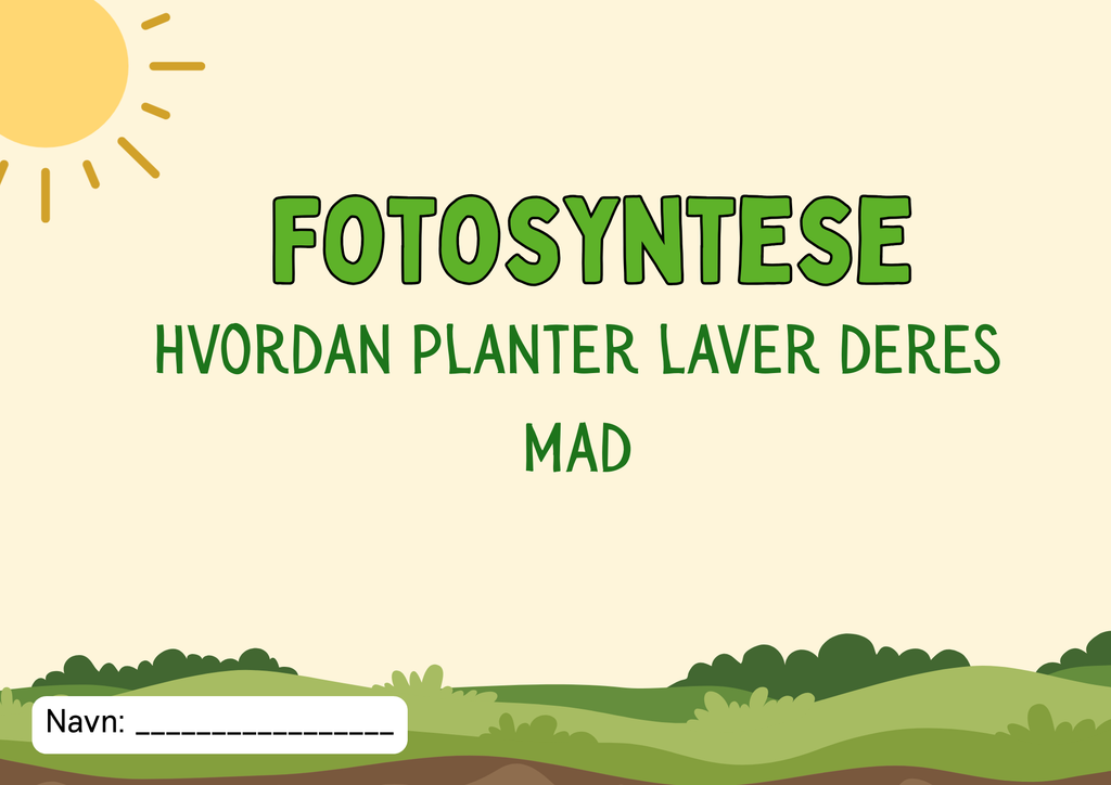 Fotosyntese - Hvordan planter laver deres mad
