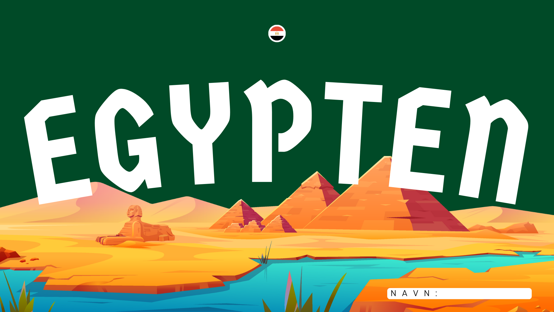 Egypten 4 - 6 klasse + spørgsmål