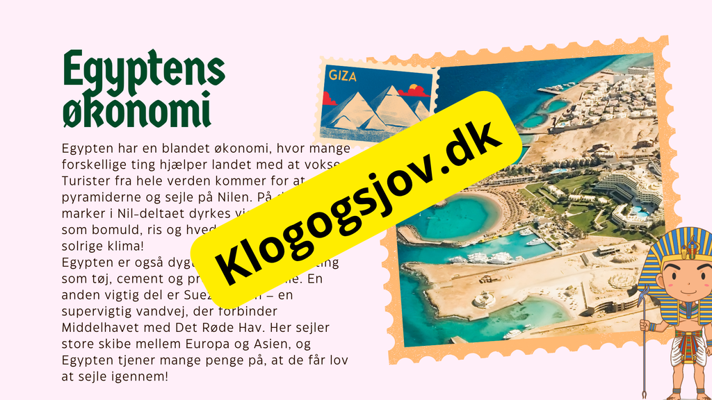 Egypten 4 - 6 klasse + spørgsmål