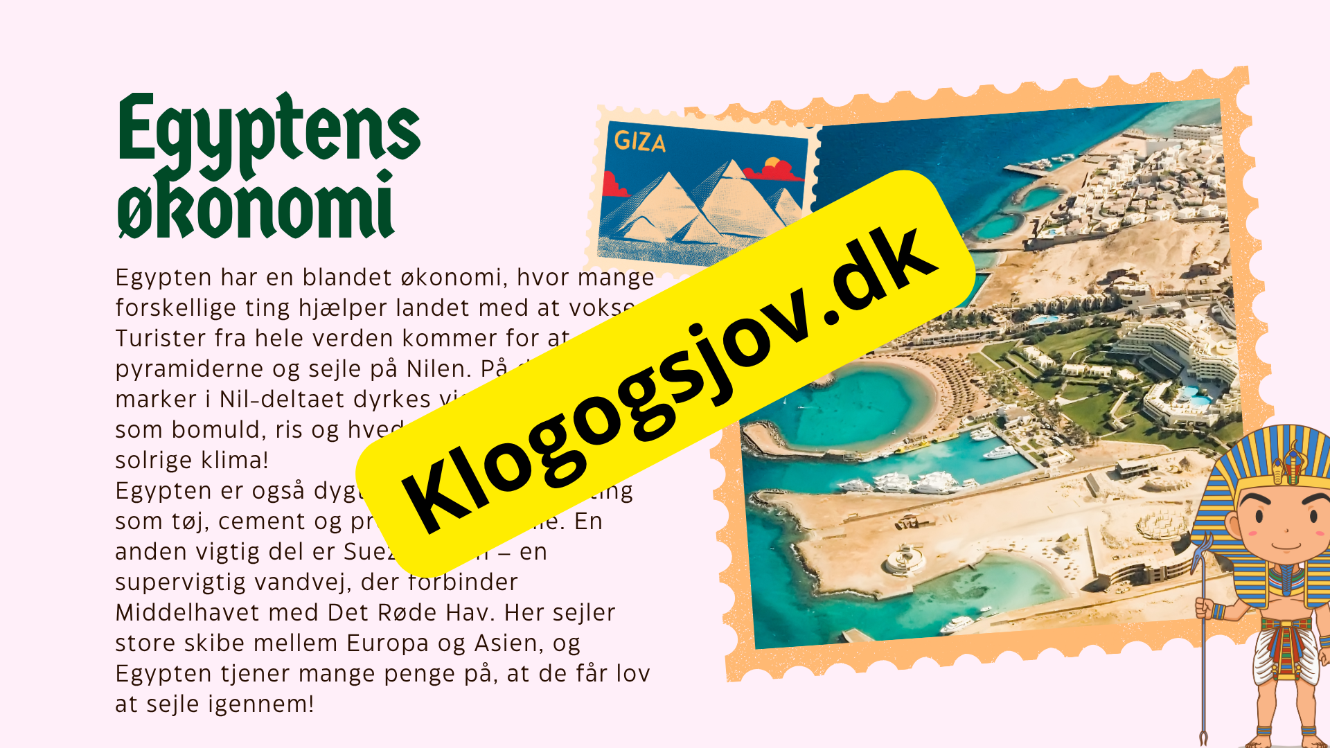 Egypten 4 - 6 klasse + spørgsmål