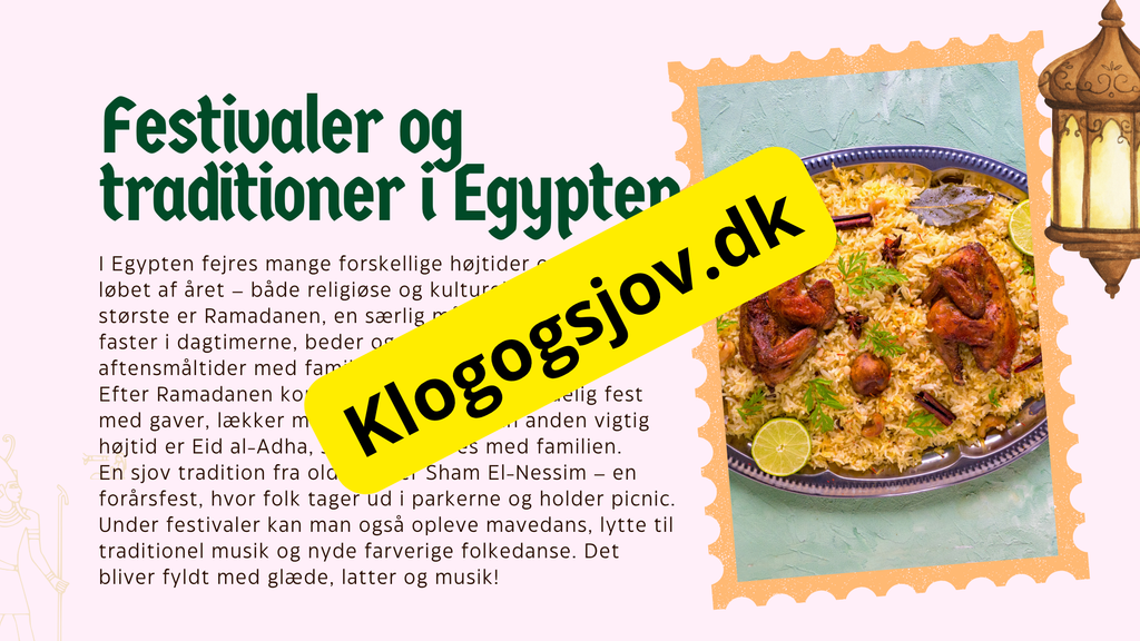 Egypten 4 - 6 klasse + spørgsmål