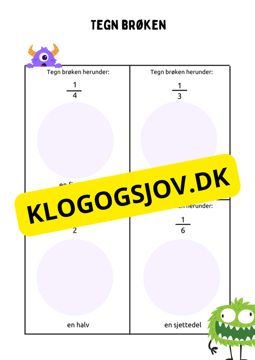 Brøker og decimaltal – 4.–5. klasse