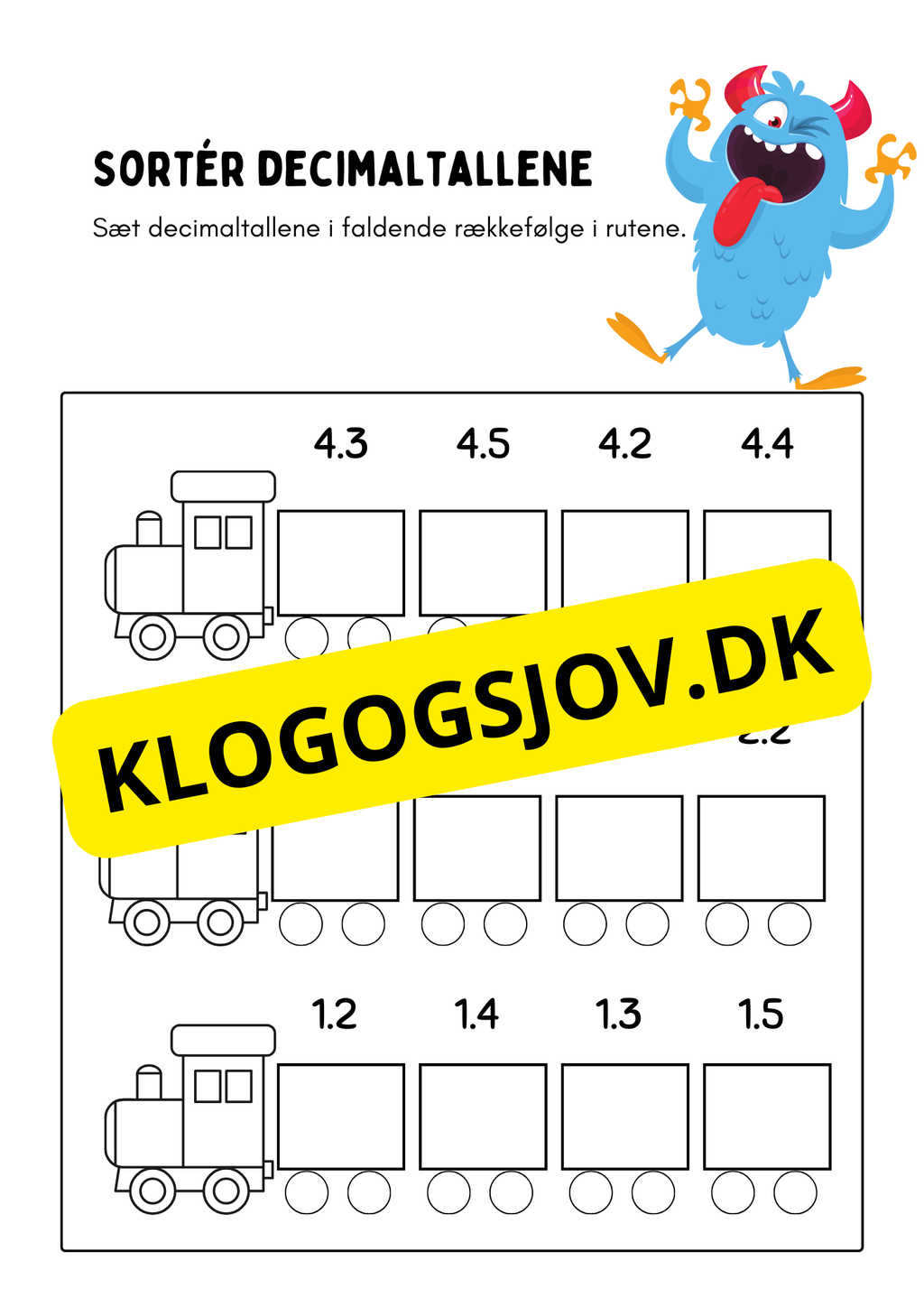 Brøker og decimaltal – 4.–5. klasse