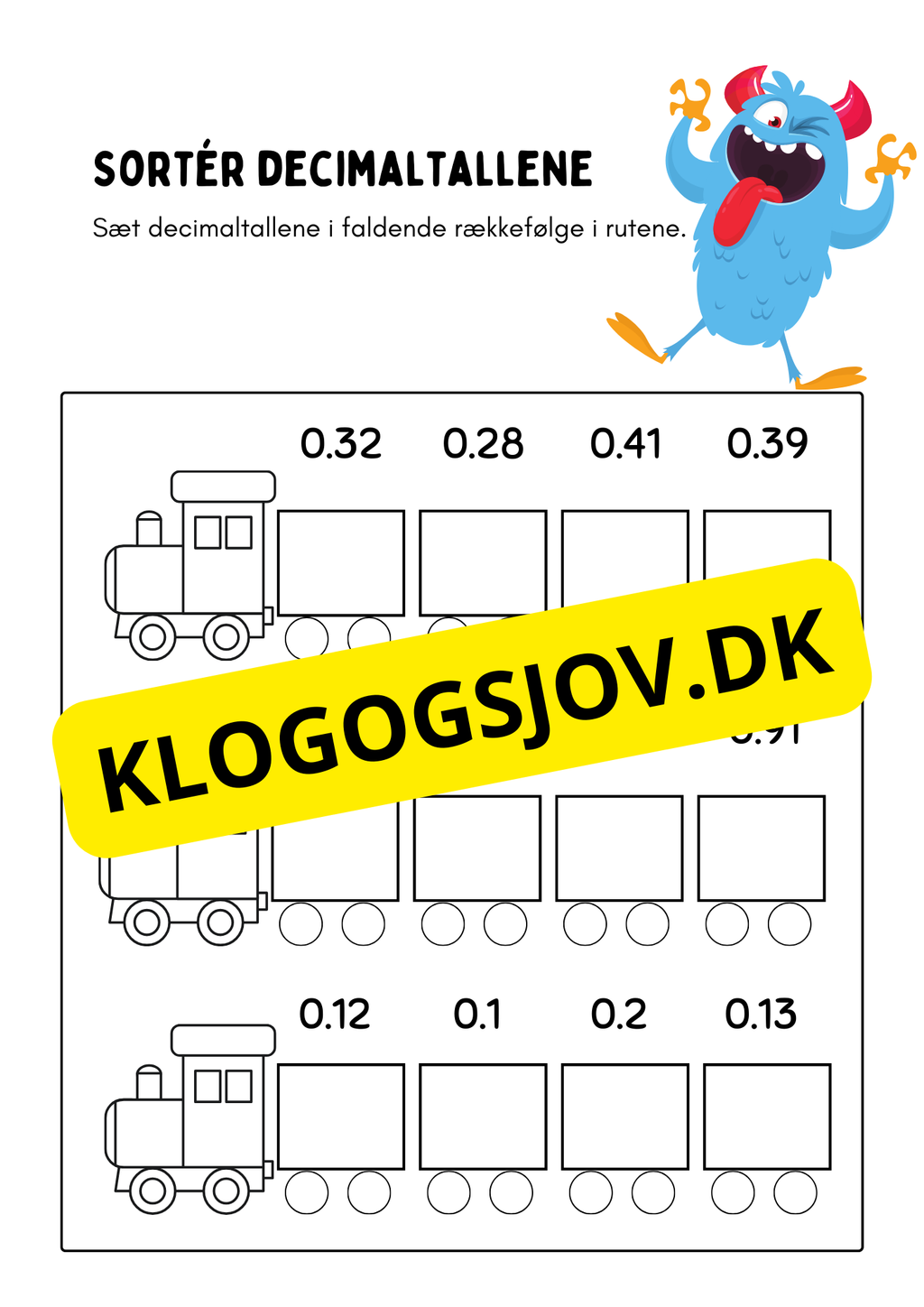 Brøker og decimaltal – 4.–5. klasse