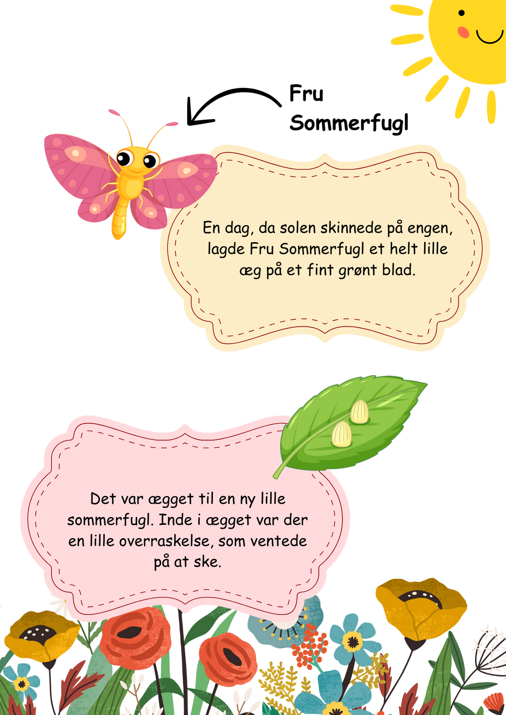 Sommerfuglens livscyklus en magisk fortælling