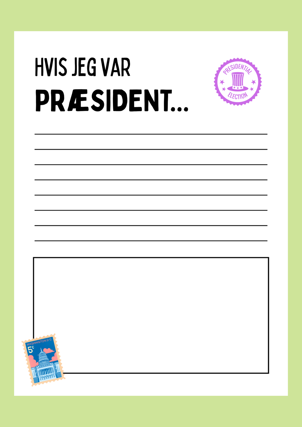 Hvis jeg var præsident
