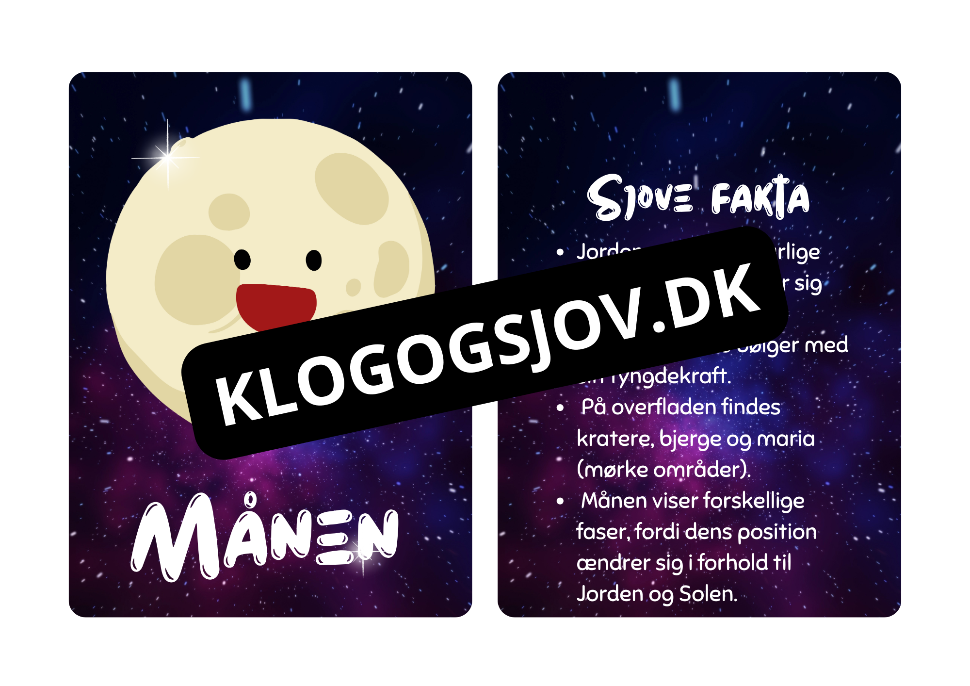 Vores solsystem - Flashcards