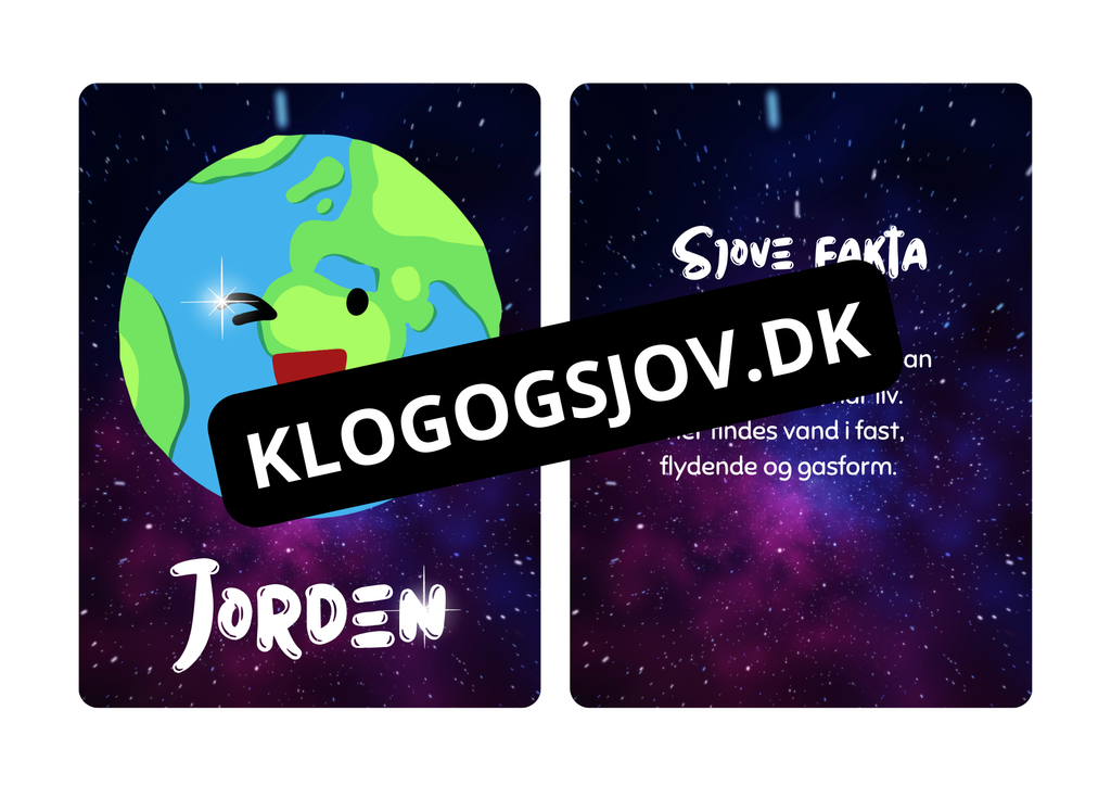 Vores solsystem - Flashcards