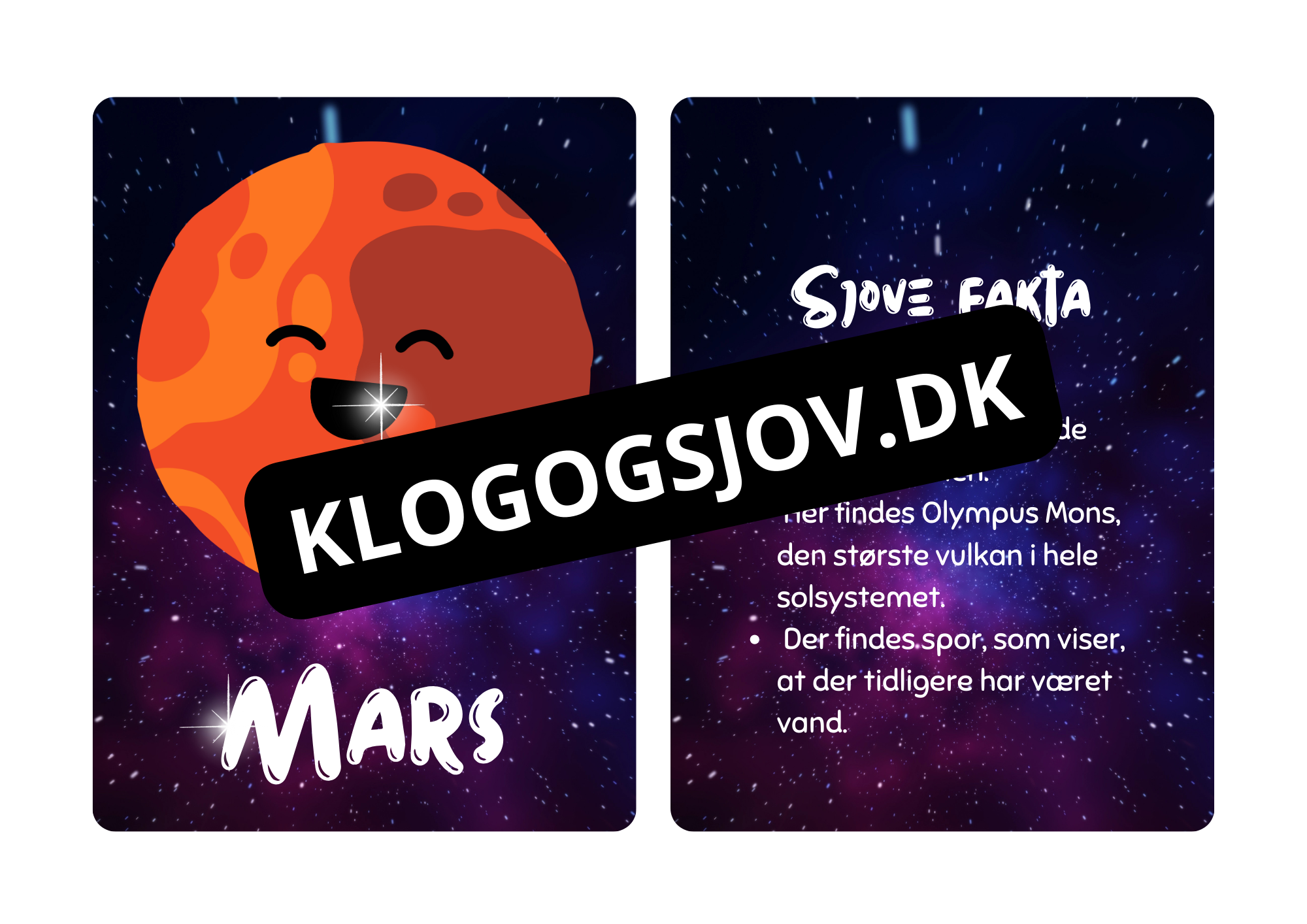 Vores solsystem - Flashcards