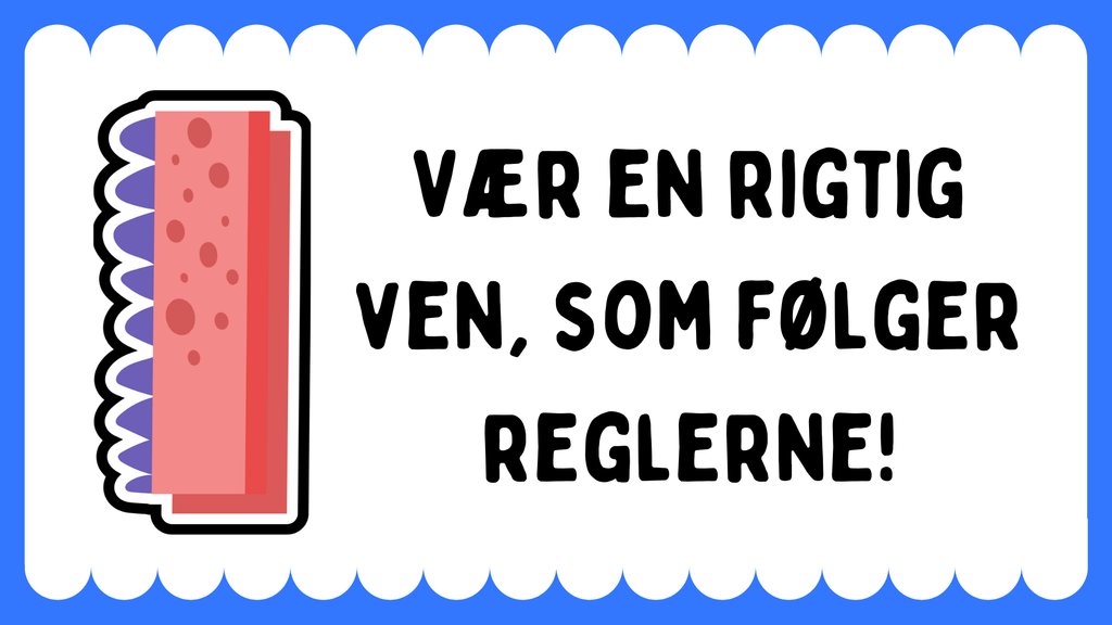 Klassens fælles regler - Vægtkort