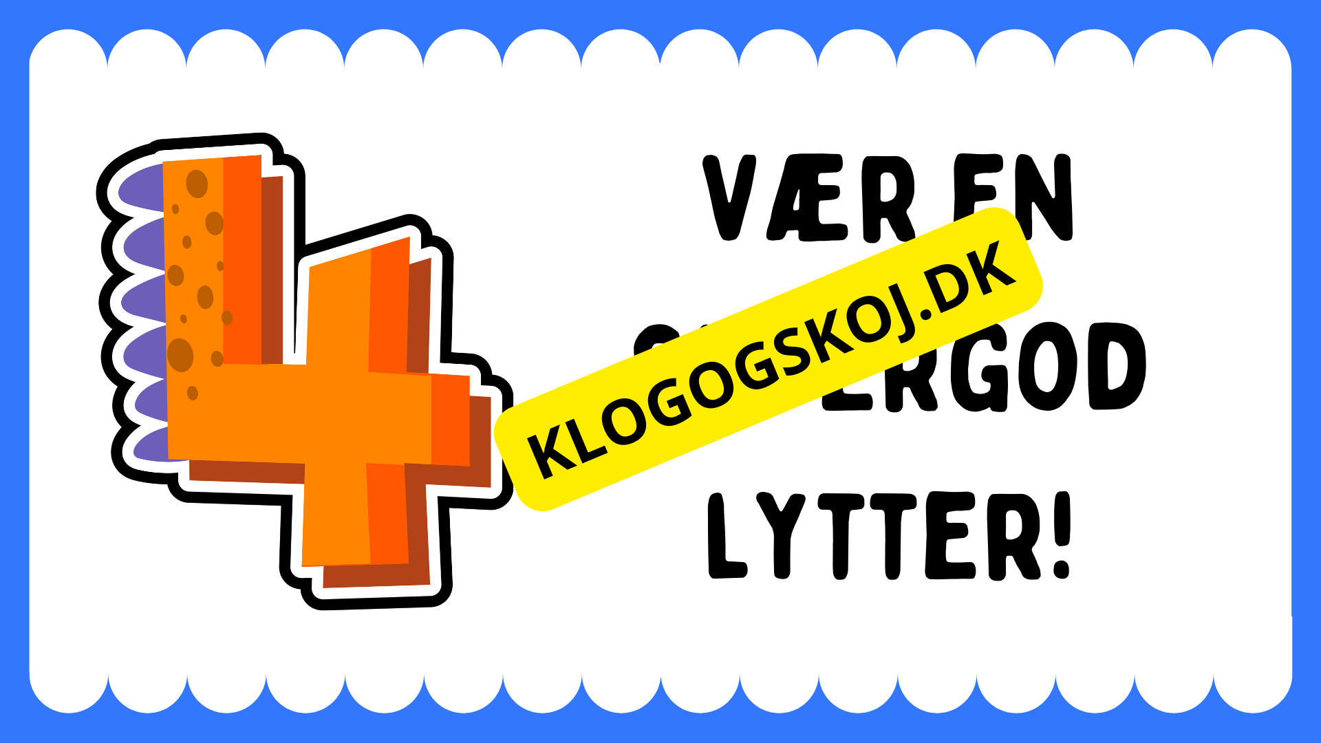 Klassens fælles regler - Vægtkort