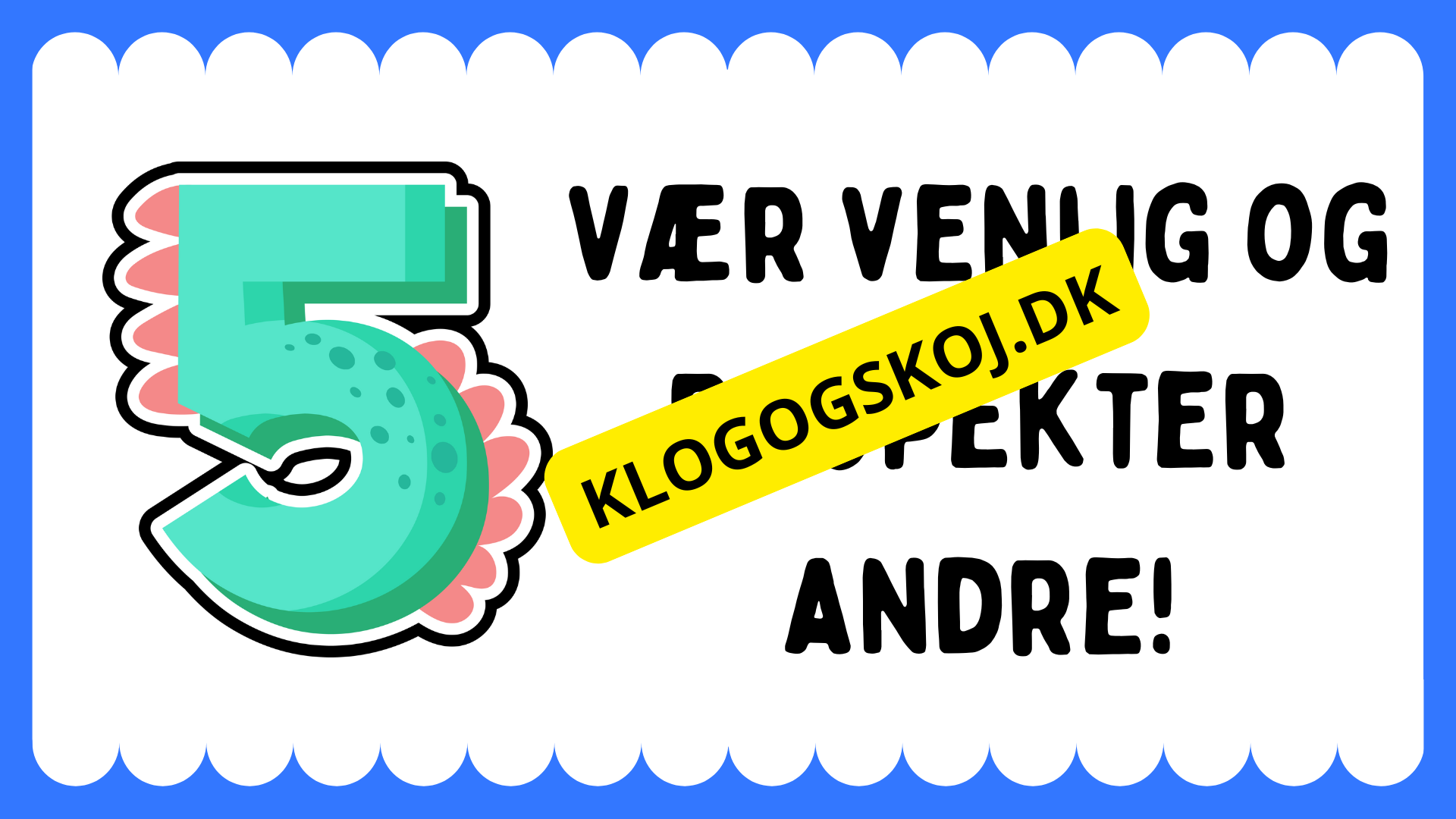 Klassens fælles regler - Vægtkort