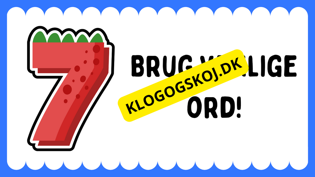 Klassens fælles regler - Vægtkort