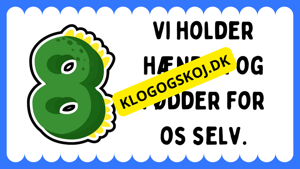 Klassens fælles regler - Vægtkort