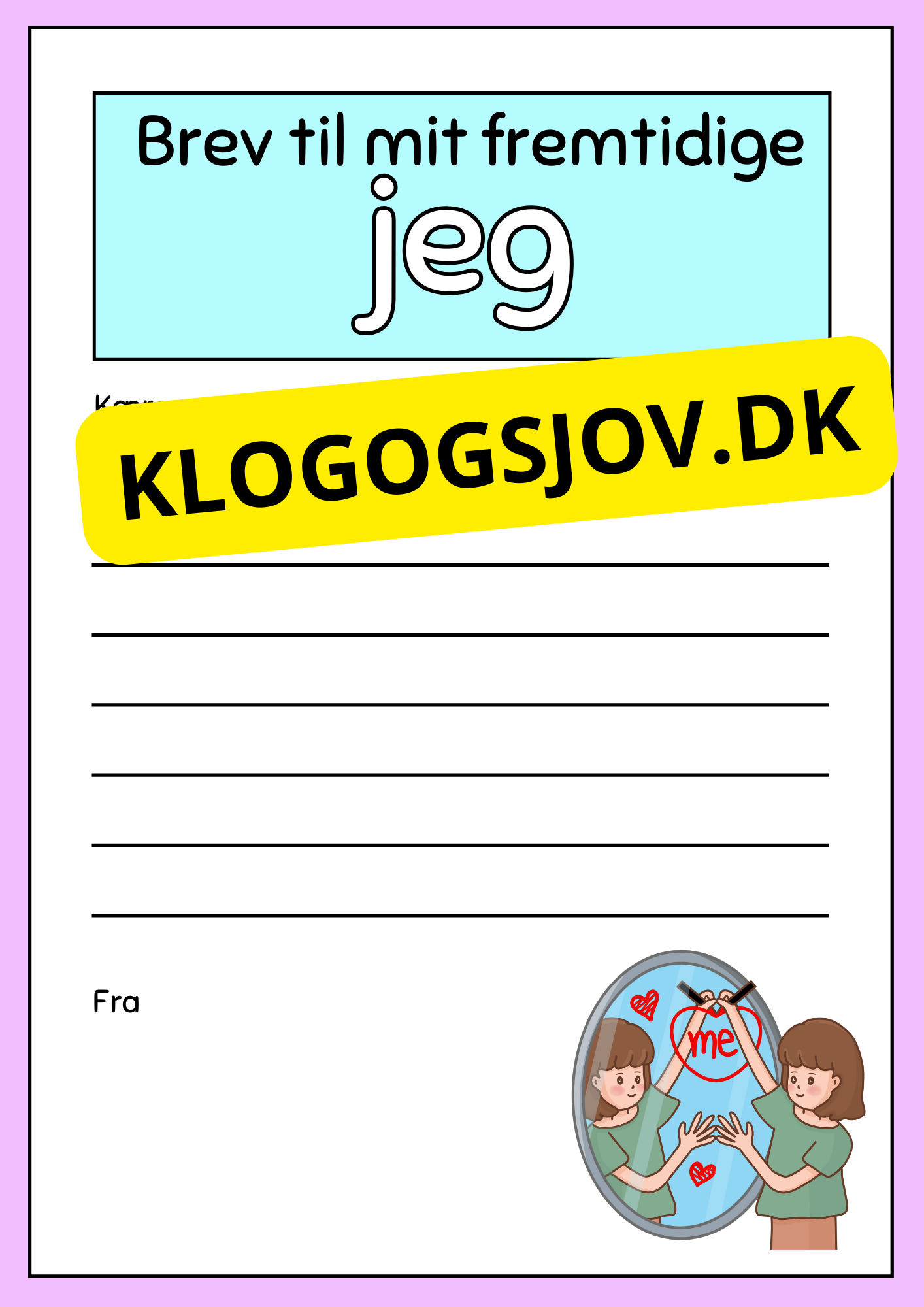 Skriv et brev – 2.–3. klasse