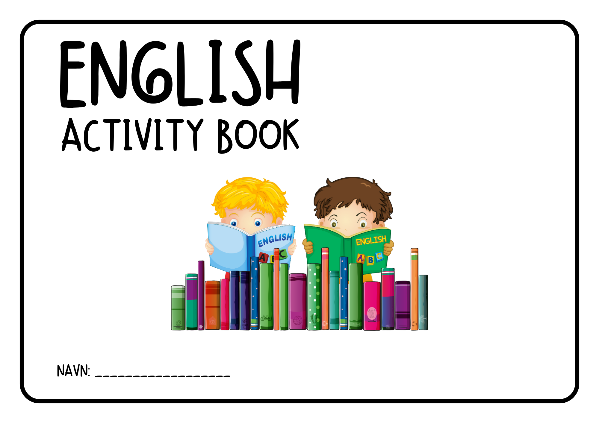 English activity book del 2