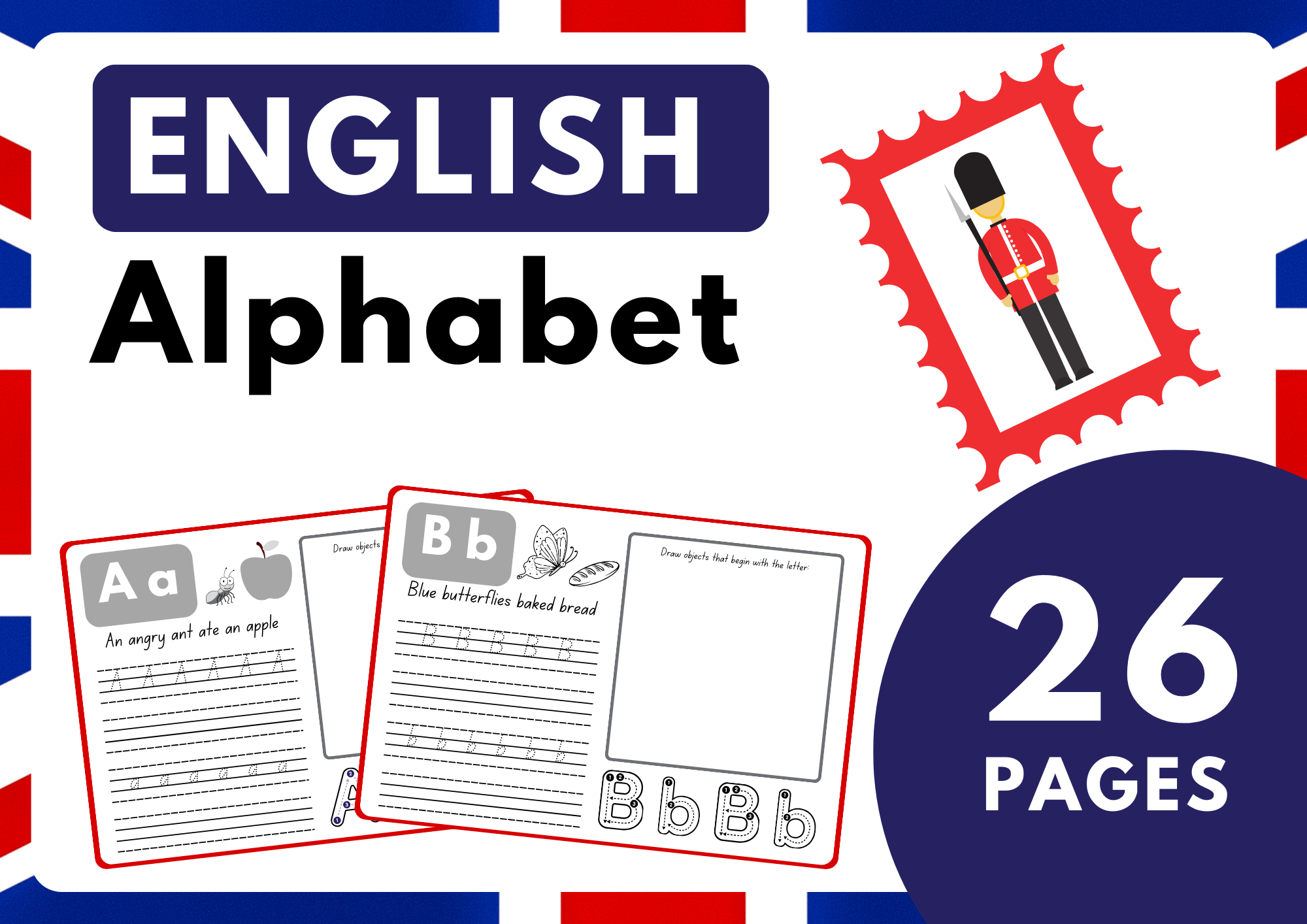 English Alphabet - 27 sider