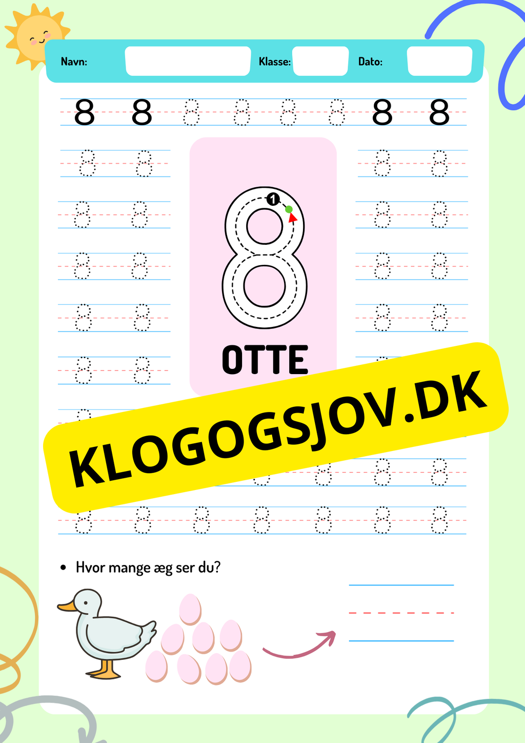 Vi lærer tall – 0–9