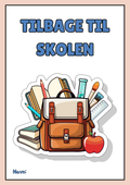 Tilbage til skolen - hæfte- Back to school