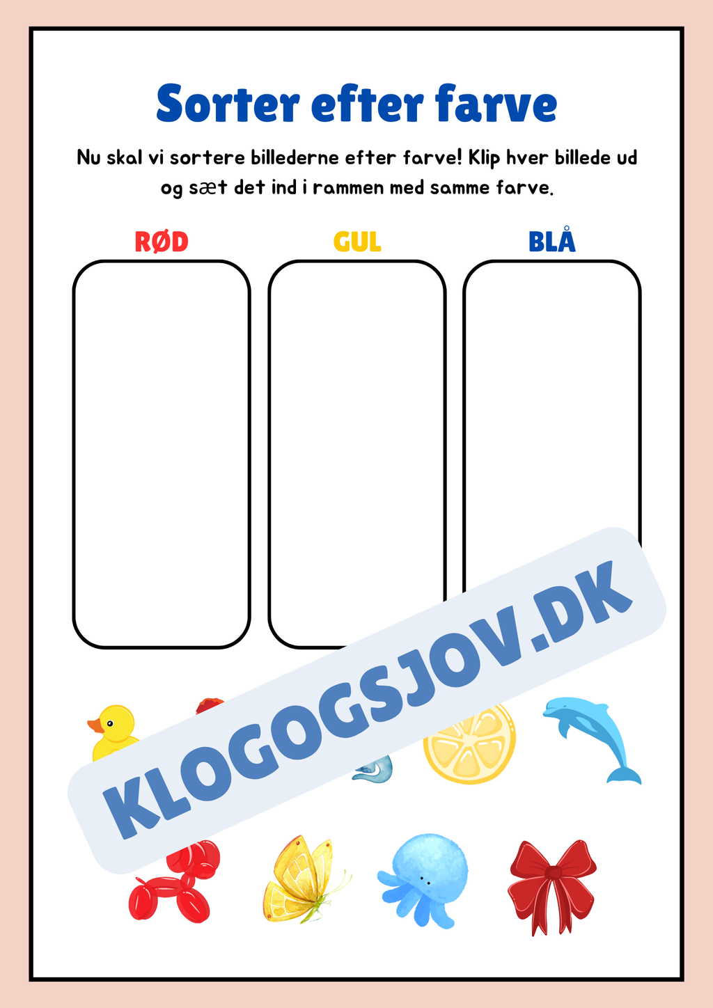 Tilbage til skolen - hæfte- Back to school